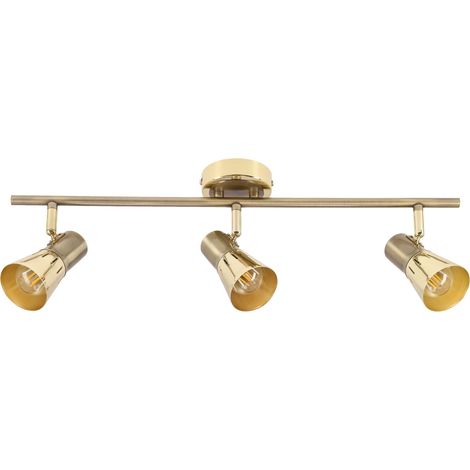 Plafonnier Candellux Arena 93-94769 doré 3xE14 en métal (1/2)