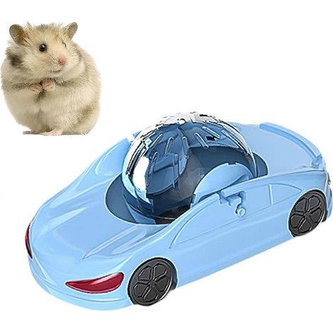 Voiture de sport pour hamster, balle de course pour hamster, roue d'exercice pour hamster (1/5)