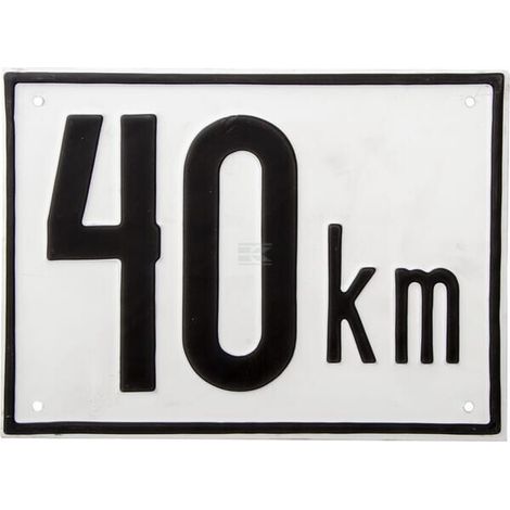 Segnale d'ingombro in metallo UNBRANDED BL40A