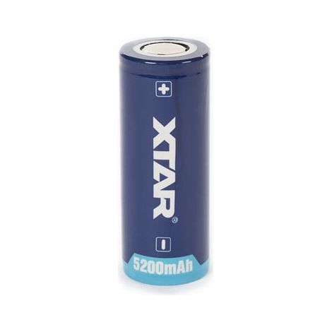 Xtar - Accu Li-ion Cylindrique 3 6 V - 5000 Mah - 26650