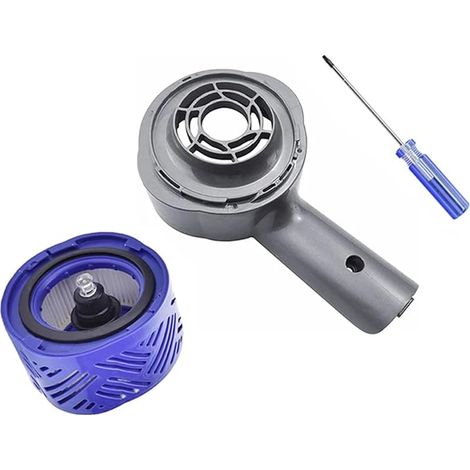 Juego completo de repuestos para aspiradoras modelos V6, DC58, DC59, DC61, DC62, DC63 y DC74 – Cubierta del motor y filtro lavables en color ciruela – Fácil montaje sin herramientas (1/4)