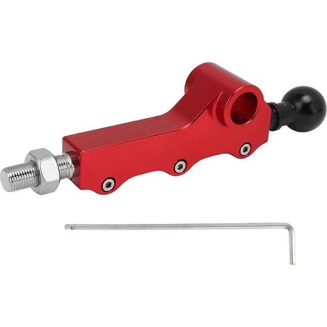 Levier de vitesse en alliage d'aluminium avec clé hexagonale, remplacement pour Subaru WRX 2008-2013, rouge (1/4)