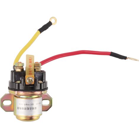 Relais de démarreur de moteur 12V 150A, décélération ABS en cuivre haute puissance pour alternateurs de bateau de voiture