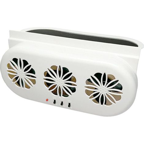 Ventilateur d'extraction à énergie solaire pour voiture, de (1/5)