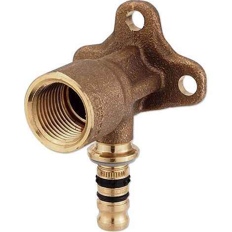GEBERIT Mepla Press-Anschlusswinkel 52 mm - 16 mm x 1/2 Zoll IG - 601.293.00.5 (1/2)