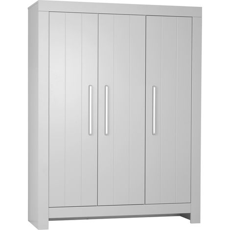 Armadio 3 ante grigio 204.8cm
