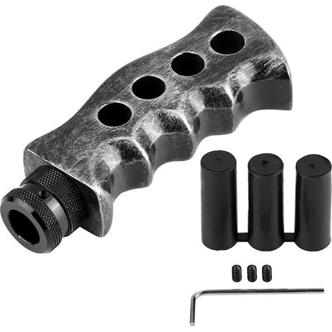 Universeller grauer Schalthebel aus Harz und Aluminiumlegierung für Pkw-Getriebe (1/5)
