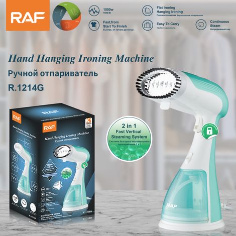 Fer à vapeur portable (vert) aux normes européennes, 1500 W (1/5)