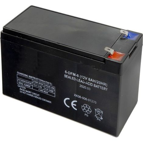 Bateria Para Sulfatadora A Bateria Wolfpack (08052000)