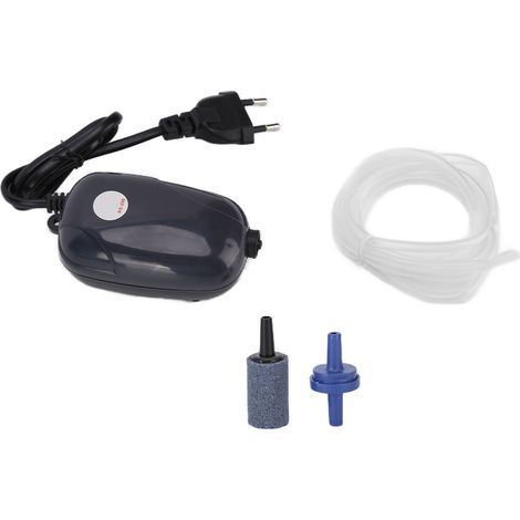 Pompa per ossigeno a foro singolo – piccola e silenziosa – spina UE 220V – acquacoltura