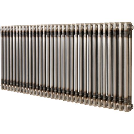Radiatore 2 Colonne Orizzontale Metallo Grezzo 600x1460 mm