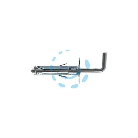 TASSELLO IN ACCIAIO CON GANCIO LUNGO "SBS" - SBS 9/6 ø mm.9x45 gancio mm.22
