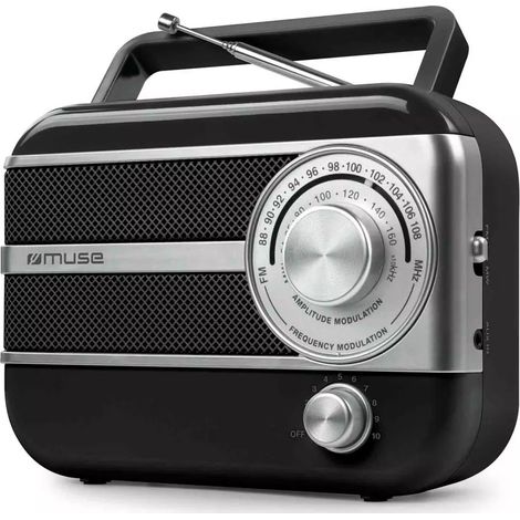 Radio portable noir - Muse - M056BS