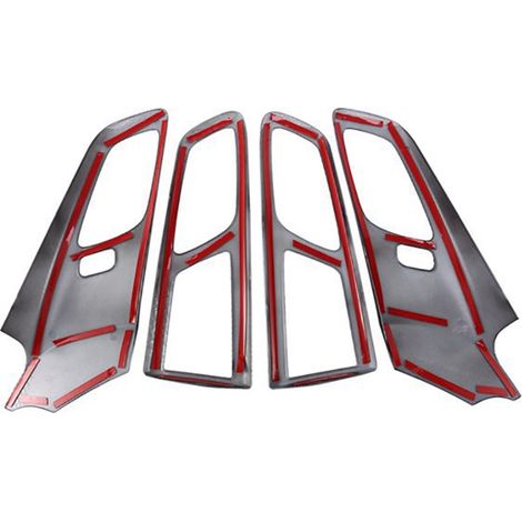 8 Türgriffabdeckungen und Fensterheberschalterblenden für Ford Ranger Everest (Baujahre 2015–2021) (1/4)