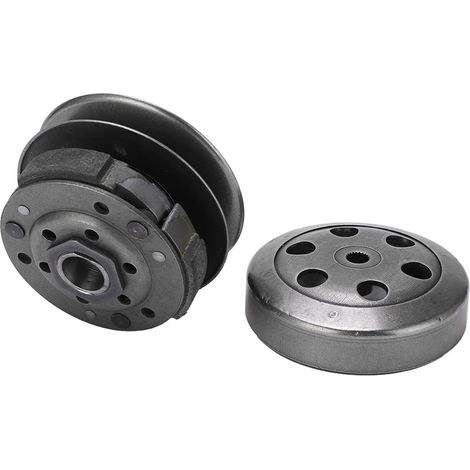 Embrayage complet avec poulie d'entraînement en acier allié, résistant à la chaleur et à la rouille, pour scooters GY6 50 60 80CC (1/5)