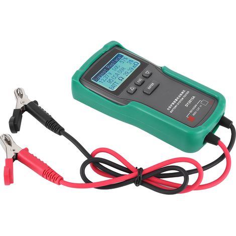 Testeur de batterie automobile 12V-24V, outil de test de tension et de charge, vérificateur de capacité de batterie numérique, analyseur de charge électrique DY2015A (1/5)