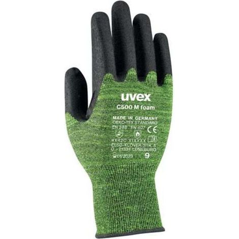 [NEUWERTIG] B-Ware Uvex Schnittschutzhandschuhe C500M Handschuhe bamboo Twinflex SoftGrip-Foam (1/2)