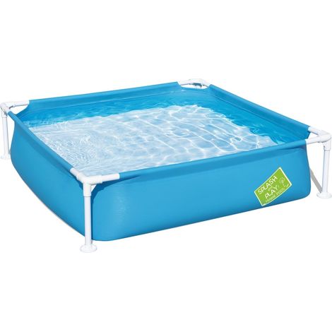 Piscina quadrata con struttura metallica Baby la mia prima Bestway 56217