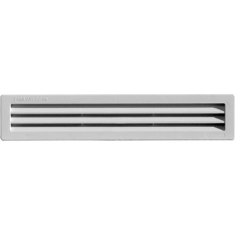 GRIGLIA DA INCASSO CON RETE L. 305 X H. 60 MM Bianco FIRST