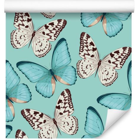 Papier peint papillons élégants pour salon et chambre 50x1000 cm (1/5)