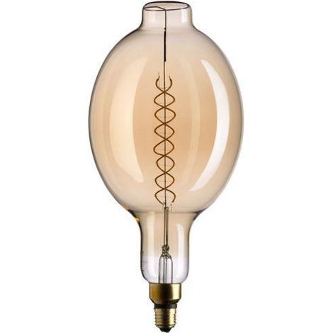 Ampoule LED Ovale XL Ambrée 8W – 2000 K – Dimmable – Éclairage Chaud Feutré