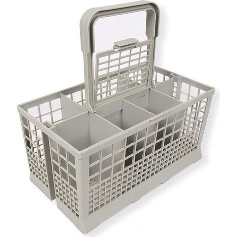Panier universel pour lave-vaisselle, boîte de remplacement pour panier de lave-vaisselle multi-usages (1 pièce, gris) (1/5)