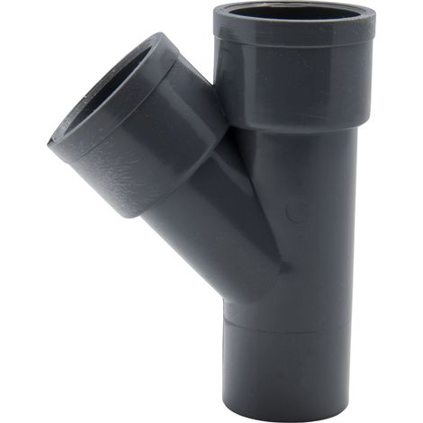 Culottes 45° Jardibric Mâles/Femelles (32 mm) Raccords PVC Robustes (1/5)