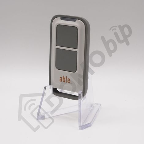 ABLE TX TOH 2 433C Contrat 47 - Télécommande 2 boutons pour automatismes V2/ABLE 433,92 MHz - Remplace V2 PHOX 2 (1/5)