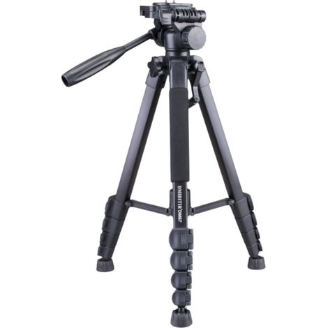 Trépied Pour Smartphone - Hauteur Réglable 46 À 172 Cm - Tête 3 Axes - Colonne Centrale Pivotante 360° - Compatible Appareils Photo Et Smartphones - 1 Pièce
