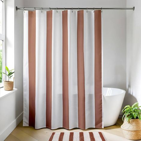 Duschvorhang aus polyester 180x200 cm - louise - Tendance