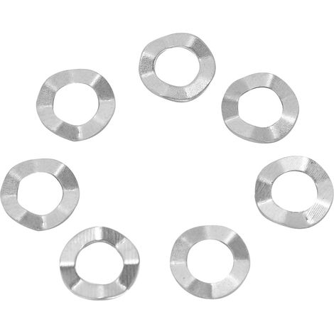 Rondelles ondulées en acier inoxydable M8 (50 pièces) - Outils de blocage (1/5)