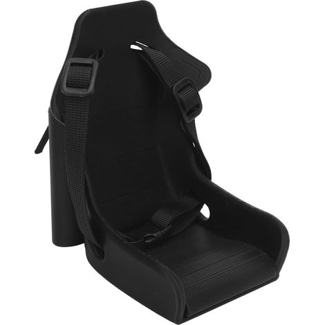Porte-Vélo de Poupée Avant – Porte-Vélo Pliable pour Vélos Pliants et Vélos à Petites Roues pour Enfants – Chaise de de Poupée en Plastique Léger pour Jouer en Plein Air (Black) (1/5)