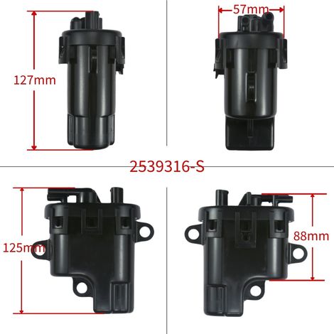 Applies to Kohler carburetor fuel pump module ECH ECV 2539316-S 2539314