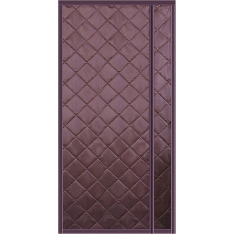 Magnetischer Wärmeschutzvorhang 90 x 210 cm. Wärmeschutzvorhang gegen Kälte. Winddicht und energieeffizient. Auch für Haustiere geeignet. Wärmeschutzvorhang für Kellertüren. (1/4)