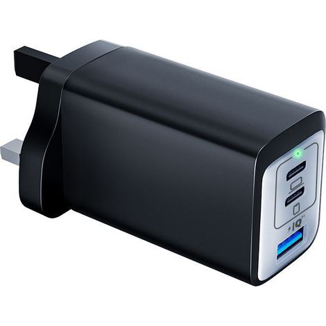 Caricabatterie USB C 735 Nano II 65W a 3 porte PPS per MacBook Pro Air iPad Pro iPhone 16 16 Plus 16 Pro ecc. (1/5)