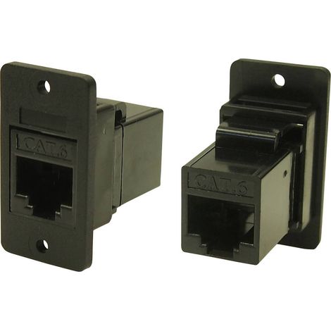 Cliff CP30622X Adaptateur/prolongateur encastrable noir 1 pc(s) (1/2)
