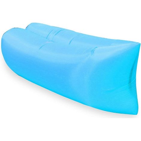 Aufblasbares Sofa – tragbar, wasserdicht und auslaufsicher – Blau (1/5)