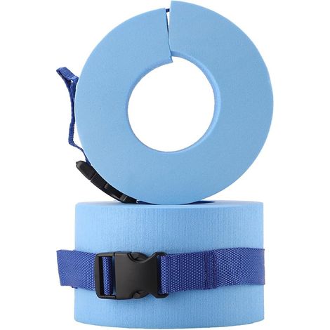 Juego de 2 pesas de espuma para muñecas, ideales para natación, tobilleras, aeróbicos acuáticos, pesas de agua para ejercicios en la piscina, tobillos, brazos, cinturones de natación y ejercicios de f (1/5)