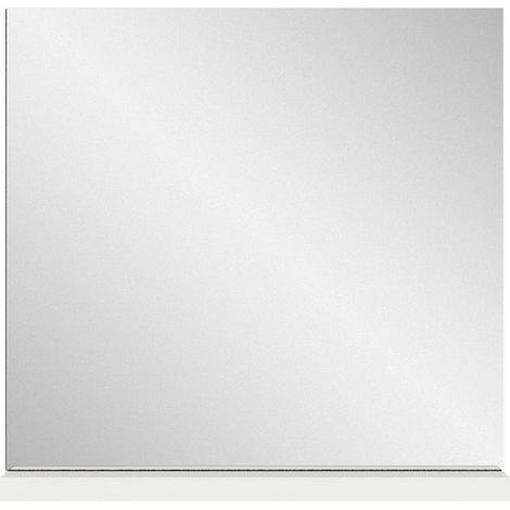 Shoelove miroir 1 tablette 60x59cm blanc.