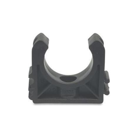 bevo Rohrschelle PP 20 mm Schwarz Typ 2 o. Bügel 110951 (1/5)