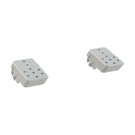 SPEE Combi-Support 45 degré pour goulotte H60/H80mm (Pack 2pcs) 1SZE980150B0280 ABB QAW0080P2 (1/3)