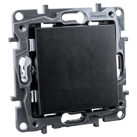 INTERRUPTEUR CROISÉ 10 AX NOIR NILOE STEP LEGRAND 863507