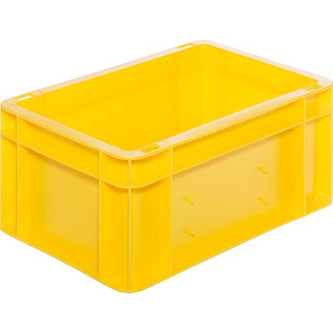 Caisse de transport 300x200x145 mm jaune