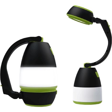 Lampada LED multifunzionale 3 in 1, ricaricabile tramite USB, ideale per campeggio, escursionismo, ufficio o casa (1/5)