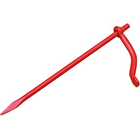 Taliaplast – Chevillette à tige ronde 250mm – Acier dur XC 45 – Forgée pour travaux intensifs – Résistance adaptée aux aciers durs