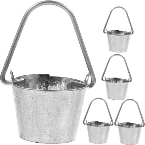 5pcs Miniatur Pack pour une décoration unique et élégante la maison de poupées les jardins (1/5)