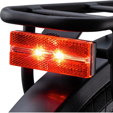 Feu Arrière Vélo LED avec Feu Stop, USB-C Rechargeable (1/5)