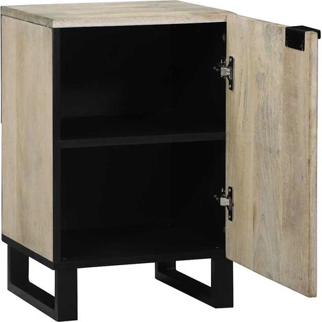 Meuble de Lavabo de Salle de Bain Blanc 38 x 33,5 x 58 cm CFW314618 (1/5)