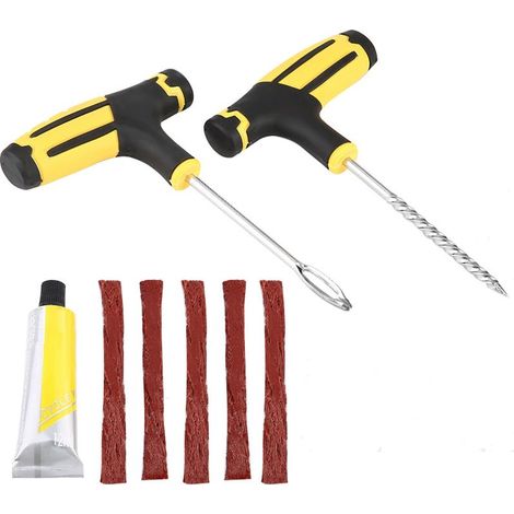 Kit de réparation de pneus, outils de pneus à performances stables en plastique pour voitures et camions. (1/5)