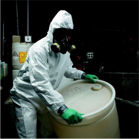 Combinaison Jetable Antistatique En Polypropylène Blanc